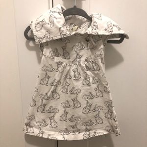 Kate Quinn bunny dress, 6-9mos